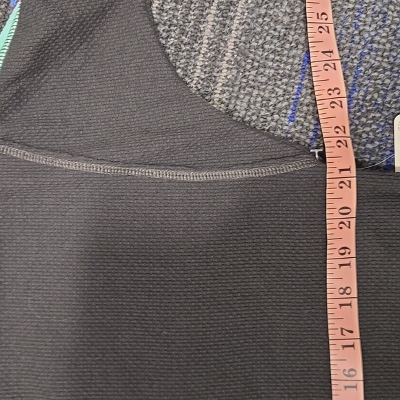 Free People-Long Sleeve "On My Way" Cuff Thermal Top in Washed Black-Size XS - Picture 15 of 17